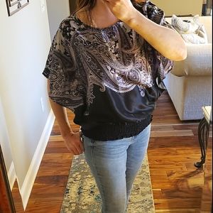 BCX Silky Pasley blouse